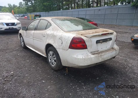 2008 Pontiac Grand Prix из США, поврежденный, VIN 2G2WP552981128187